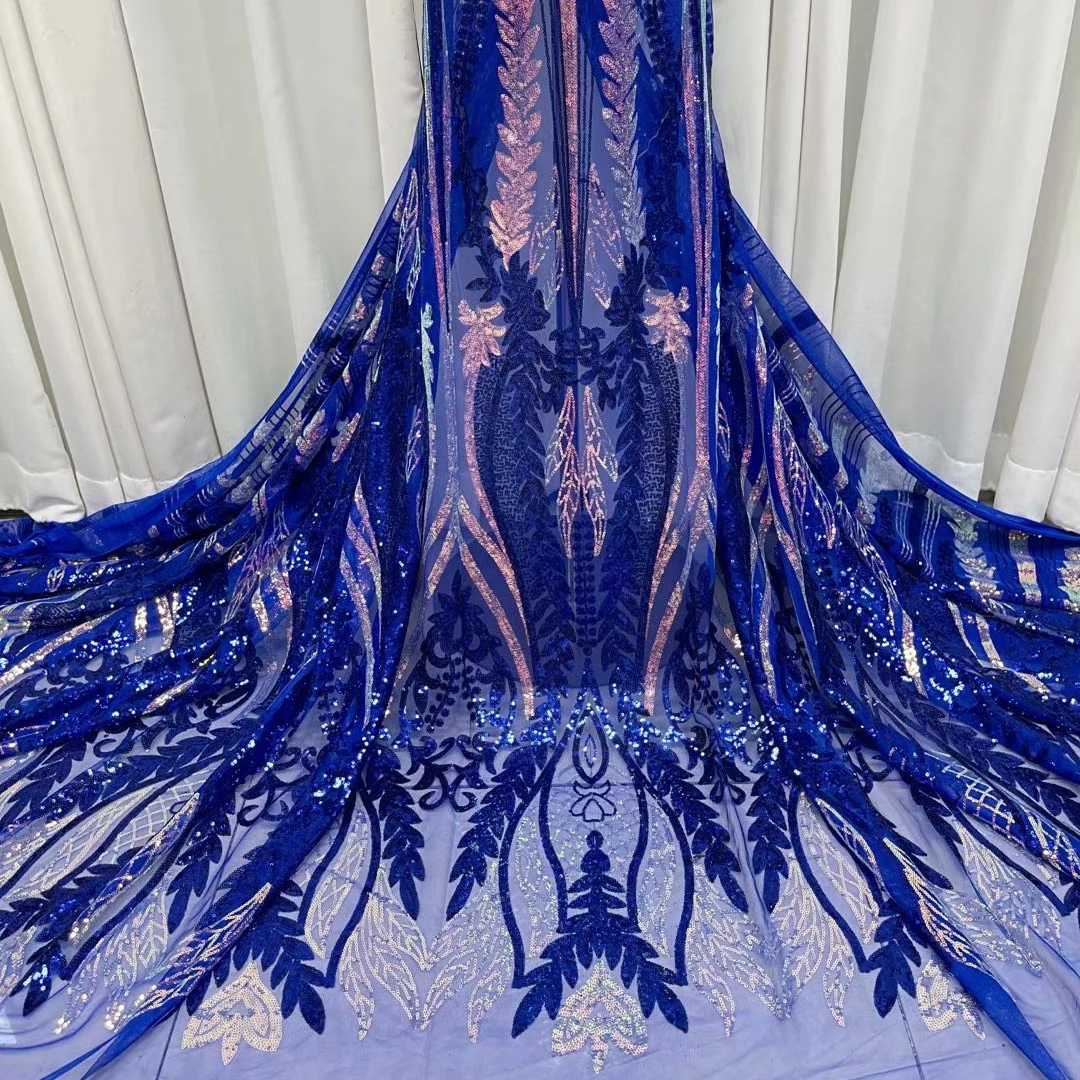 Hot Sell French Embroidery Sequins Net Lace Fabrics Beautiful Women Dress Sequins Lace Fabrics High Quality
Hot Sell French Embroidery Sequins Net Lace Fabrics Beautiful Women Dress Sequins Lace Fabrics High Quality