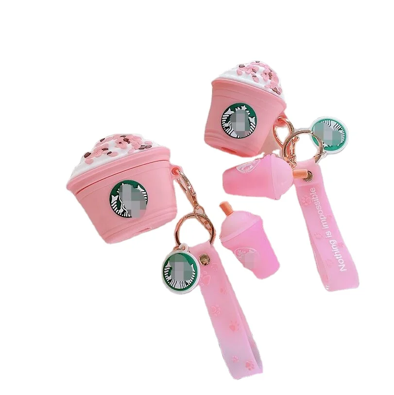 Newest 3D Cartoon Cute Pink ice cream Silicone Earphone Protective Cover For Apple Airpods 1/2 pro case
Newest 3D Cartoon Cute Pink ice cream Silicone Earphone Protective Cover For Apple Airpods 1/2 pro case
