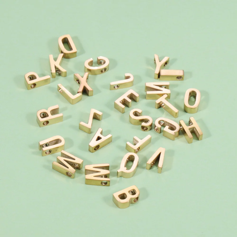 Right Grand Stainless Steel Jewelry Mirrored Alphabet Pendants Custom 18K Gold Plated Charms Letter Beads
Right Grand Stainless Steel Jewelry Mirrored Alphabet Pendants Custom 18K Gold Plated Charms Letter Beads