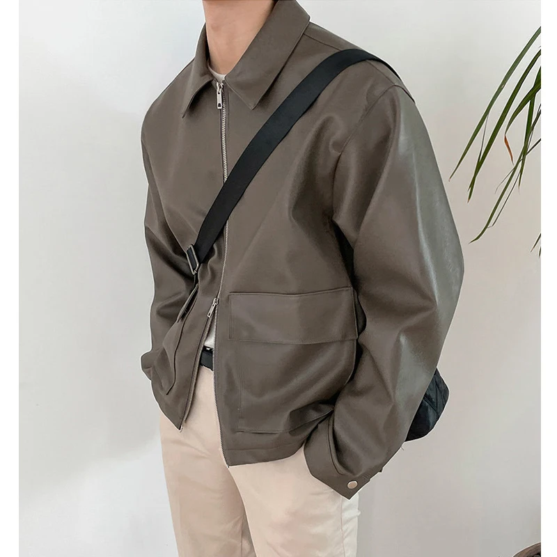 2022 Best Selling Leather Jacket Spring New Leather Men's Short Coat Jacket Motor Bike Leather Jackets
2022 Best Selling Leather Jacket Spring New Leather Men's Short Coat Jacket Motor Bike Leather Jackets