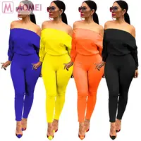 A2101 new stylish solid color double zipper neck long sleeve one piece off-shoulder women jumpsuits
A2101 new stylish solid color double zipper neck long sleeve one piece off-shoulder women jumpsuits