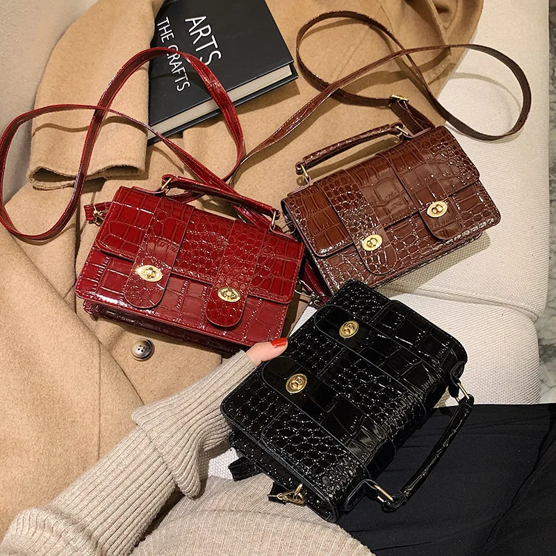 sac a main retro ladies casual handbags pu leather crossbody shoulder bag women handbags for 2021 new autumn winter, As pictures
sac a main retro ladies casual handbags pu leather crossbody shoulder bag women handbags for 2021 new autumn winter, As pictures