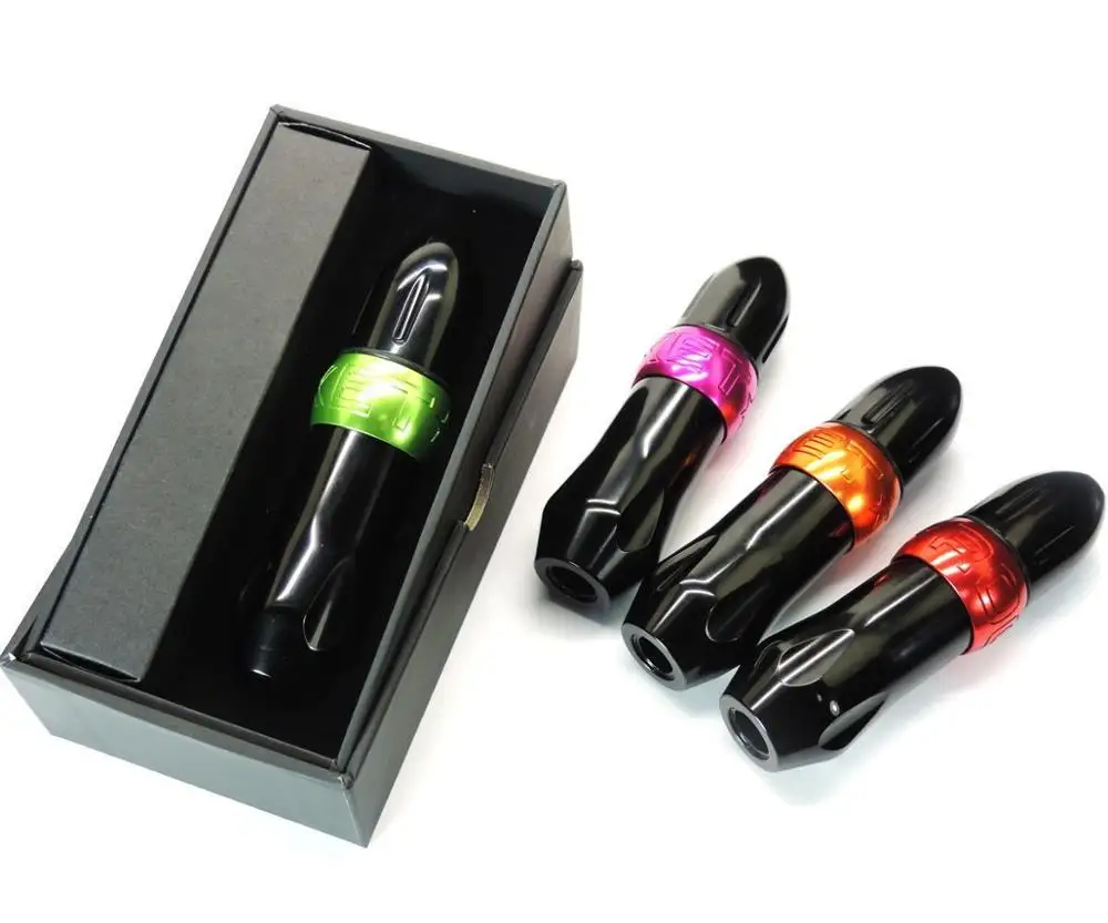 Wholesale Tattoo Machine Pen Rotary 153g 6-9v Color Box Tattoo Gel Ink Pen and Body Tattoo Marker Pen, Red
Wholesale Tattoo Machine Pen Rotary 153g 6-9v Color Box Tattoo Gel Ink Pen and Body Tattoo Marker Pen, Red
