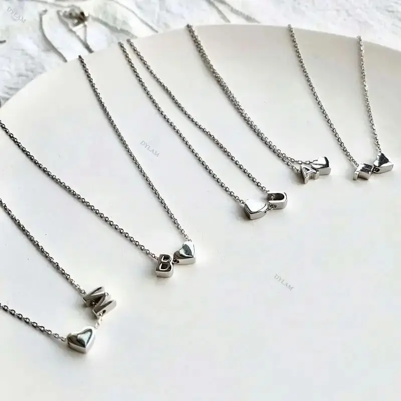 Custom Chain Necklace 14K 18k Gold Plated Pendant Jewelry Custom Rhodium Plated 925 Silver love Letter Necklace Jewelry For Diy
Custom Chain Necklace 14K 18k Gold Plated Pendant Jewelry Custom Rhodium Plated 925 Silver love Letter Necklace Jewelry For Diy