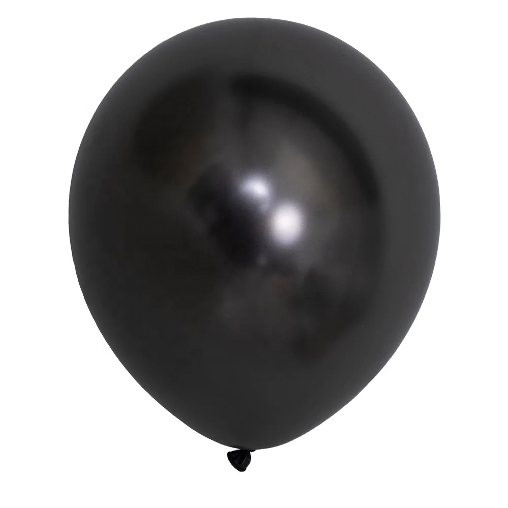 50 pack 12 in 12" Premium Happy Birthday Party Decorations 12 inch Metallic Black Chrome Latex Balloon
50 pack 12 in 12" Premium Happy Birthday Party Decorations 12 inch Metallic Black Chrome Latex Balloon