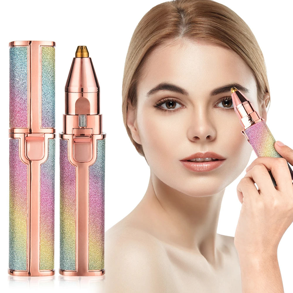Hailicare 2 In 1 Multifunctional Electric Epilators Cordless Eyebrow Trimmer And Painless Body Hair Removal, Rainbow color
Hailicare 2 In 1 Multifunctional Electric Epilators Cordless Eyebrow Trimmer And Painless Body Hair Removal, Rainbow color