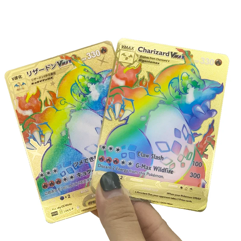 Ship out in 24hrs shiny Cheap price trading game trading playing game card top loader Gold Shining rainbow Charizard card
Ship out in 24hrs shiny Cheap price trading game trading playing game card top loader Gold Shining rainbow Charizard card