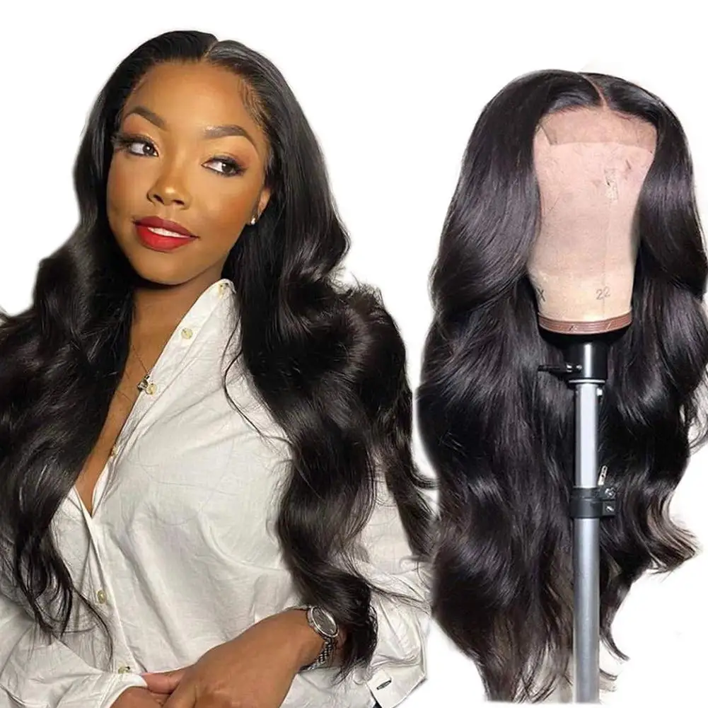 MILUO Hair 13x4 Lace Wigs For Black Women Long Brazilian Body Wave Human Hair Frontal Wigs Pre Plucked Lace Closure Wig
MILUO Hair 13x4 Lace Wigs For Black Women Long Brazilian Body Wave Human Hair Frontal Wigs Pre Plucked Lace Closure Wig