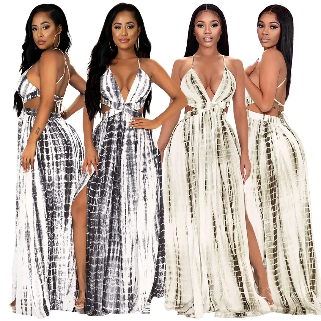 GX6366 womens clothes 2021 trending V-neck maxi dress sleeveless printed evening dresses backless slit club dresses, Picture
GX6366 womens clothes 2021 trending V-neck maxi dress sleeveless printed evening dresses backless slit club dresses, Picture