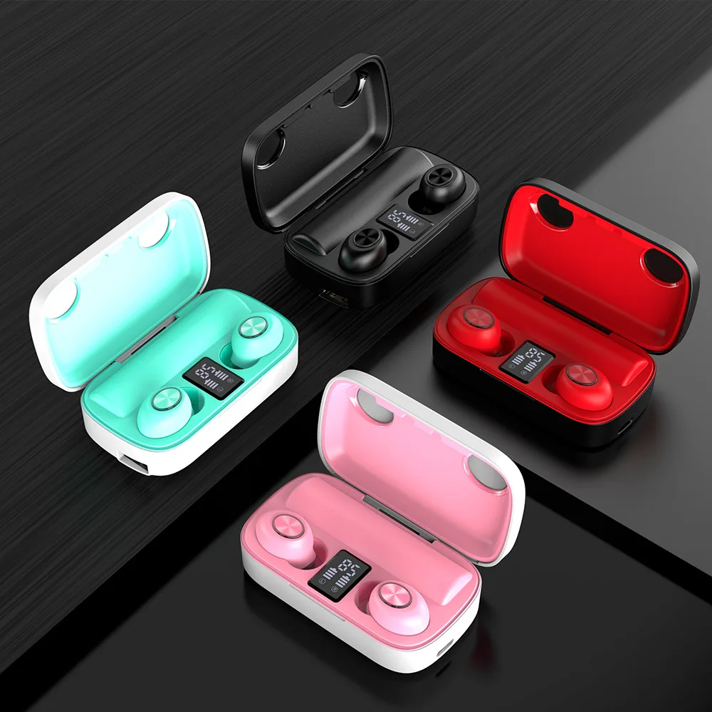 TWS headset wireless 5.0 binaural in-ear digital display with power bank function FT10 factory direct sales
TWS headset wireless 5.0 binaural in-ear digital display with power bank function FT10 factory direct sales