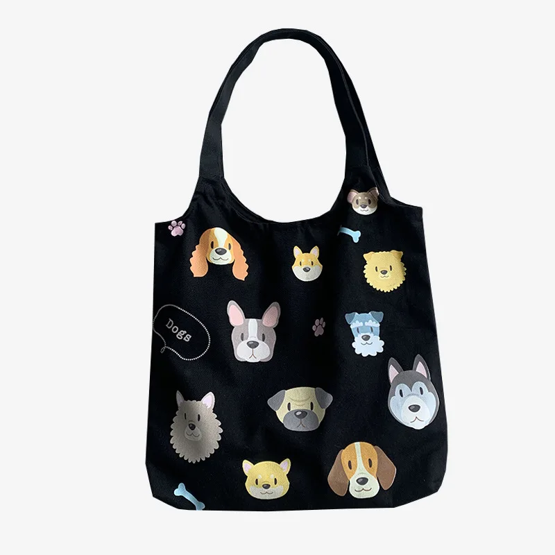 Wholesale Fashion Canvas Handbag for Women Cotton Shoulder Tote Shopping Bag, White;black;beige
Wholesale Fashion Canvas Handbag for Women Cotton Shoulder Tote Shopping Bag, White;black;beige