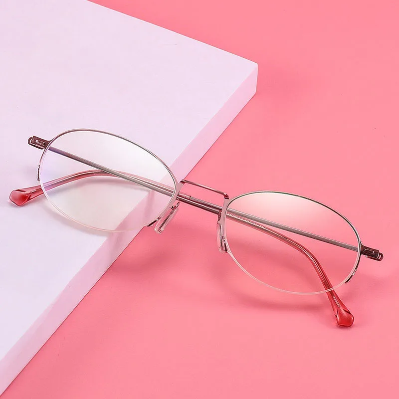Style Color Fashion Reading Computer Anti Blue Ray Rimless Round Glasses for Old People Mens Women, Pink
Style Color Fashion Reading Computer Anti Blue Ray Rimless Round Glasses for Old People Mens Women, Pink