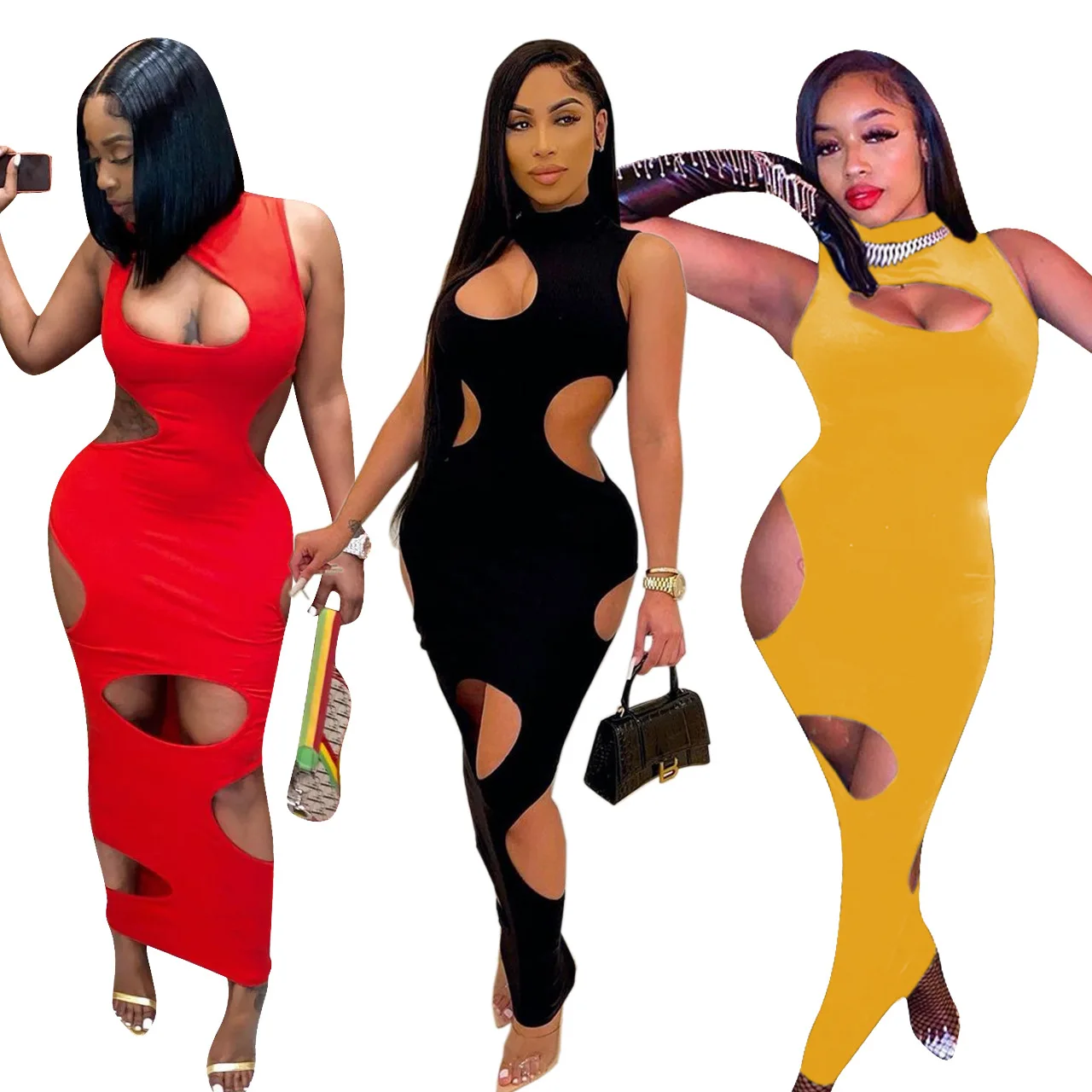 Fvshion Habillement Habits Vestiti Hollow Out Jurk Women Hole Vestito Abiti Pakaian Vestidos Justos Ladies Maxi Dress Sukiyaki
Fvshion Habillement Habits Vestiti Hollow Out Jurk Women Hole Vestito Abiti Pakaian Vestidos Justos Ladies Maxi Dress Sukiyaki
