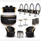 2019 New European Styling Heavy Duty Black&Gold Barber Chair Salon Chair Styling chair 5 Years Warranty