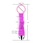 Factory Price Women G Spot Massager Realistic Rotating Head Thrusting Sex Toy Rabbit Dildo Electric Vibrator