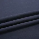 Navy blue hoodie material plain dyed warm children sleepwear fabrics knitted