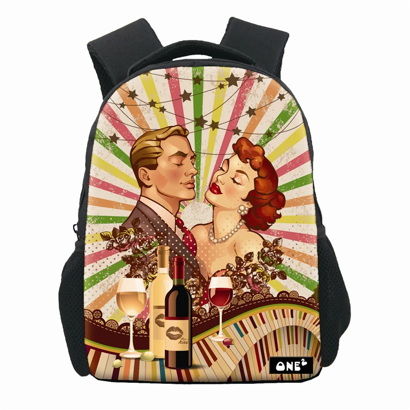 Champagne handsome man & beautiful lady design print back to school bag large capacity lightweight washable, Customized
Champagne handsome man & beautiful lady design print back to school bag large capacity lightweight washable, Customized