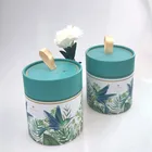 Wholesale Custom Logo Printed Retail Commodities Packaging Round Paper Box