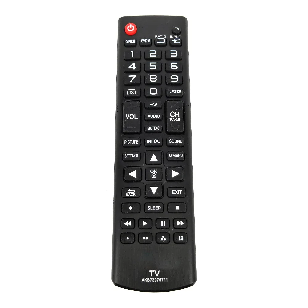 New Replacement AKB73975711 for TV Remote Control TV42LY340C-UA 60LB6000-UH 32LB550B-UC 32LB560B-UH 32LB5600-UH, Black
New Replacement AKB73975711 for TV Remote Control TV42LY340C-UA 60LB6000-UH 32LB550B-UC 32LB560B-UH 32LB5600-UH, Black