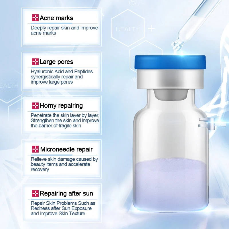 OEM GHK Cu Peptides Repairing Lyophilized Powder Set Copper GHK Anti Aging Skin Care Face Serum Beauty Cosmetics
OEM GHK Cu Peptides Repairing Lyophilized Powder Set Copper GHK Anti Aging Skin Care Face Serum Beauty Cosmetics