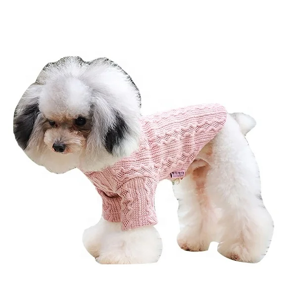 Wholesale acrylic high elastic pet pure color knitted autumn and winter dog sweater casual fashion dog turtleneck
Wholesale acrylic high elastic pet pure color knitted autumn and winter dog sweater casual fashion dog turtleneck