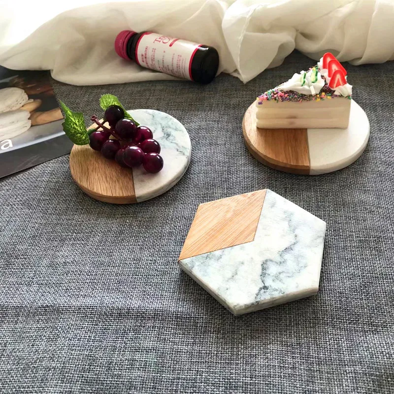 Home Decorations Creative Chic Luxury Europe Style Cup Pads Mat Holder Natural Bamboo Wood Marble Coaster
Home Decorations Creative Chic Luxury Europe Style Cup Pads Mat Holder Natural Bamboo Wood Marble Coaster
