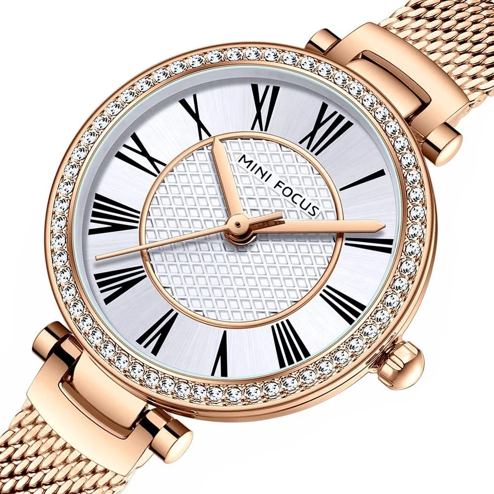 Mini Focus 0424L Minimal Women Quartz Wristwatch Roman Dial Luxury Diamond Watch Ladies Watch New
Mini Focus 0424L Minimal Women Quartz Wristwatch Roman Dial Luxury Diamond Watch Ladies Watch New
