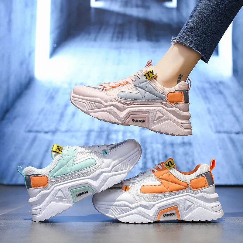 2021 Wholesale New Fashion Female Ladies White Platform Sneakers Mesh Breathable Brand Women Casual Sport Shoes Sneakers, 3 colors
2021 Wholesale New Fashion Female Ladies White Platform Sneakers Mesh Breathable Brand Women Casual Sport Shoes Sneakers, 3 colors
