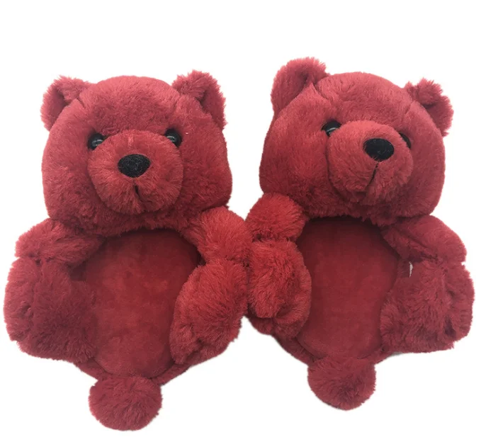 2021 New styles wholesale Mommy And Me Teddy Bear Slippers Plush Baby Slides House Teddy Bear Slippers For Women Girls Pantufla
2021 New styles wholesale Mommy And Me Teddy Bear Slippers Plush Baby Slides House Teddy Bear Slippers For Women Girls Pantufla