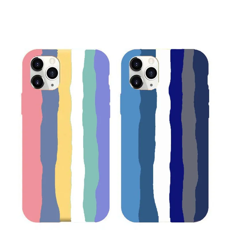 Original Rainbow Mobile Phone Accessories for Iphone All Models Soft Silicone Cases Protective Covers Whosale, Multi colors
Original Rainbow Mobile Phone Accessories for Iphone All Models Soft Silicone Cases Protective Covers Whosale, Multi colors