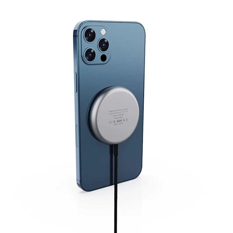 office gadget round metal wireless charger 15W magnetic qi wireless charger for phone, White/black
office gadget round metal wireless charger 15W magnetic qi wireless charger for phone, White/black