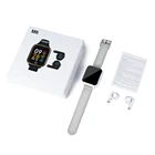 Phone 2 In 1 Smart Watch With Tws Bluetooth Earphone Wristband Bracelet Mobile Phone Heart Rate