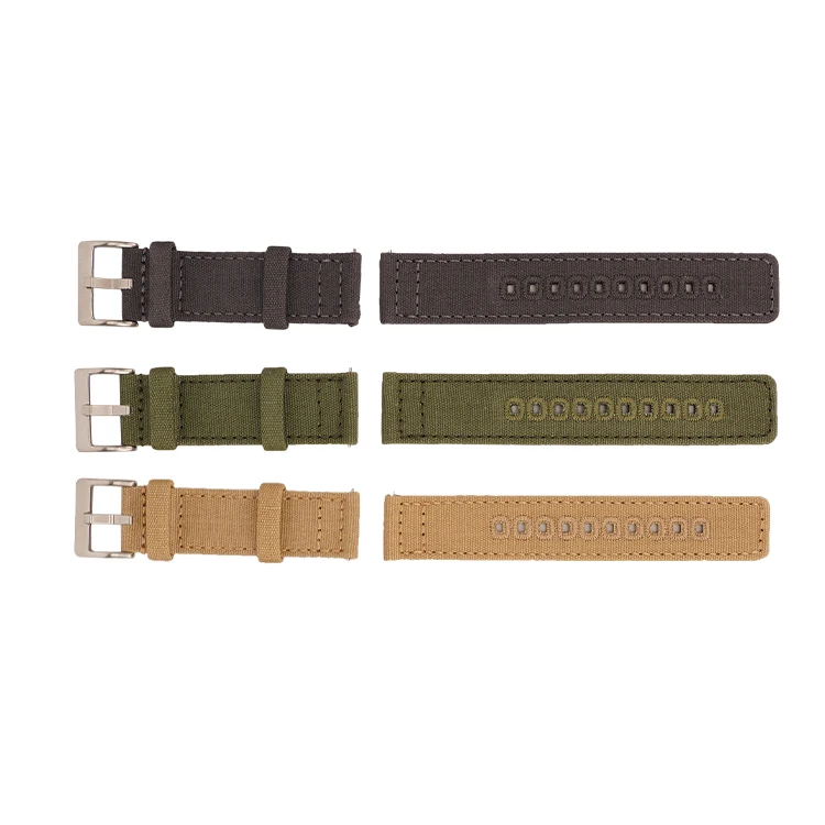 new electronic product accessories personalized hot sale canvas watch band with stainless steel buckle
new electronic product accessories personalized hot sale canvas watch band with stainless steel buckle