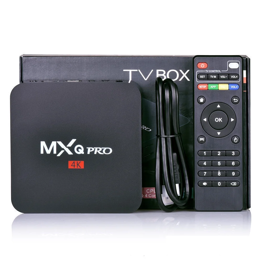 

MXQ-4K set top box Tv Box mxq pro 4k Quad Core RK3229 1Gb Ram 8gb 2g 16g daul wifi Android 7.1 Specoal tv box
