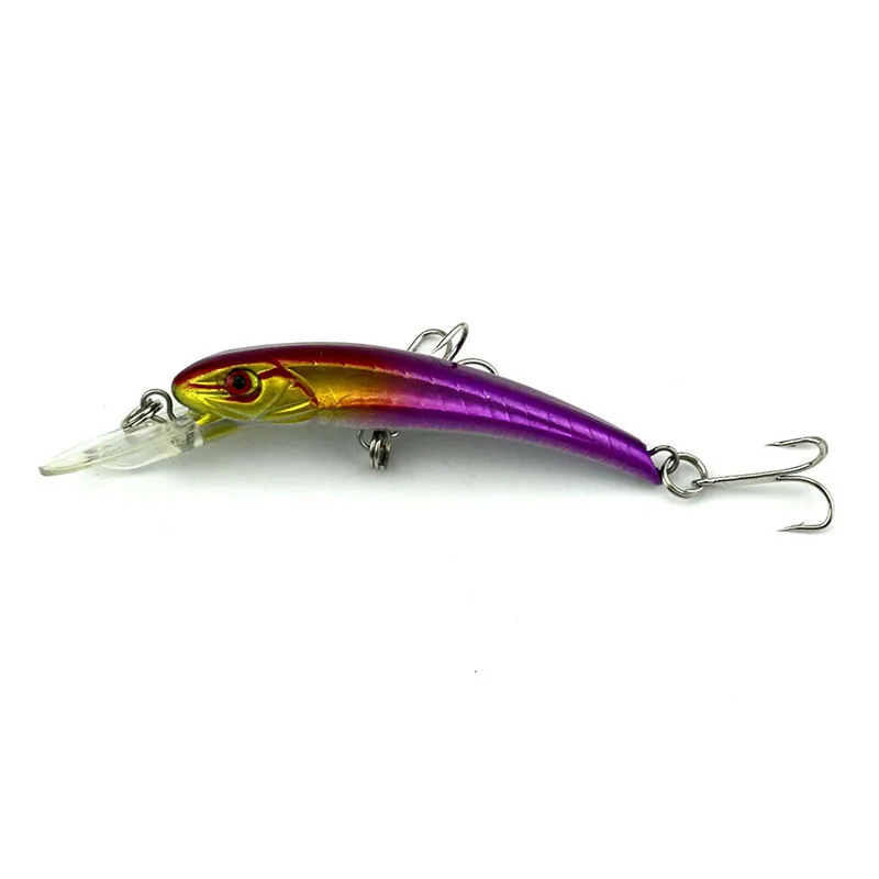 9cm/5.8g Artificial Colorful Minnow Plastic Hard Bait Bass 6# With Hook Bionic Bait 3D Simulation Eyes Fishing Lure
9cm/5.8g Artificial Colorful Minnow Plastic Hard Bait Bass 6# With Hook Bionic Bait 3D Simulation Eyes Fishing Lure