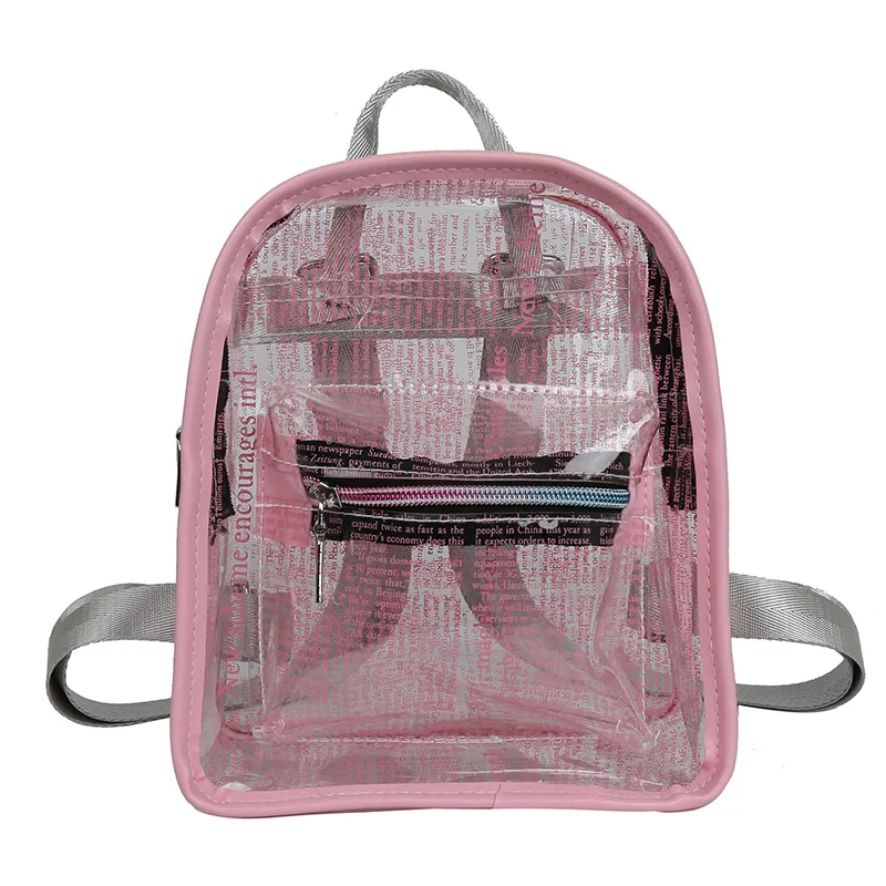 Custom Teenage Girls boys Waterproof transparent mini Clear pvc school bag backpack for traveling, Customized
Custom Teenage Girls boys Waterproof transparent mini Clear pvc school bag backpack for traveling, Customized