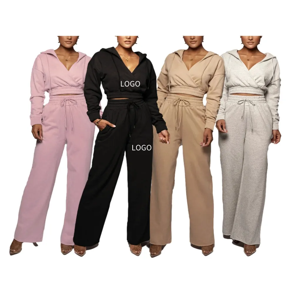 2022 New Arrivals V-neck Women Clothing Outdoor Hoodie Pants Set Crop Top Fleece Hoodie 2 Two Piece Outfits Pant Sets, Customized color
2022 New Arrivals V-neck Women Clothing Outdoor Hoodie Pants Set Crop Top Fleece Hoodie 2 Two Piece Outfits Pant Sets, Customized color