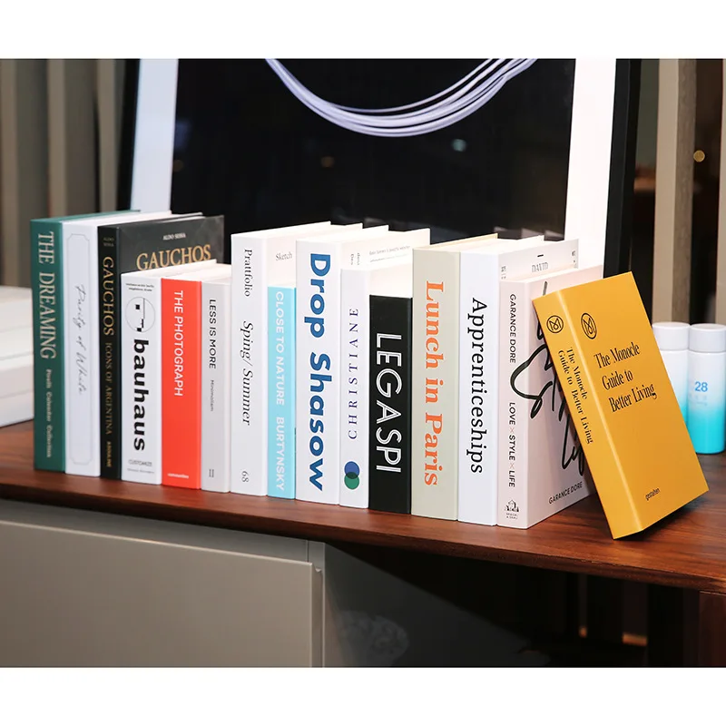 Luxury Storage Box Model Coffee Shop Hotel Props Modern Books Faux Liveres Decoration Luxe Home Decoration Accessories
Luxury Storage Box Model Coffee Shop Hotel Props Modern Books Faux Liveres Decoration Luxe Home Decoration Accessories