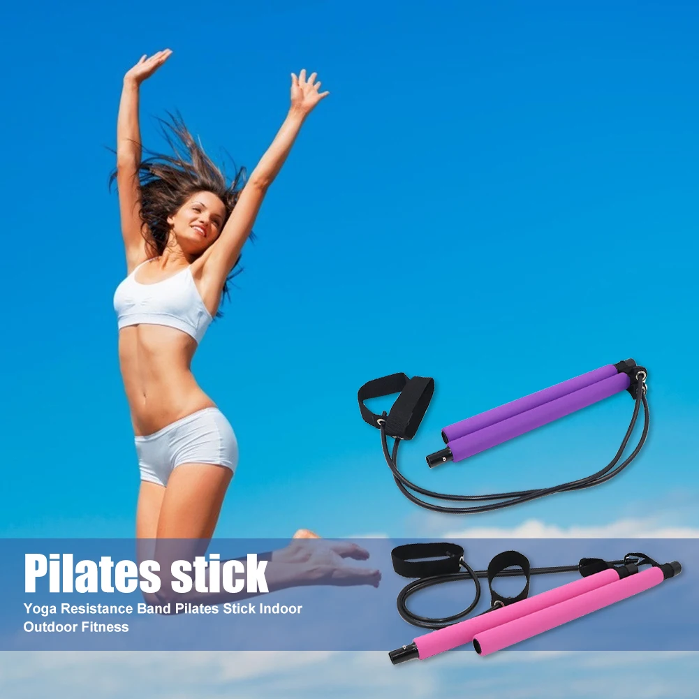 Multifunctional Yoga Resistance Band Defending Pilates Stick Home Workout Exercise Fitness Arm Training Equipment
Multifunctional Yoga Resistance Band Defending Pilates Stick Home Workout Exercise Fitness Arm Training Equipment