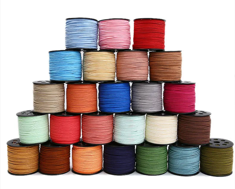 Wholesale 27 Colors Faux Flat Leather Cord 1.5mm Thickness Suede Leather Cord For Necklace Bracelet Diy Making
Wholesale 27 Colors Faux Flat Leather Cord 1.5mm Thickness Suede Leather Cord For Necklace Bracelet Diy Making