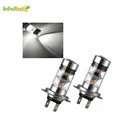 INHDBOX gift LED LAMP 12V led fog light China Product 1 pc 20W light h7 Bulb Headlight Socket car fog lights