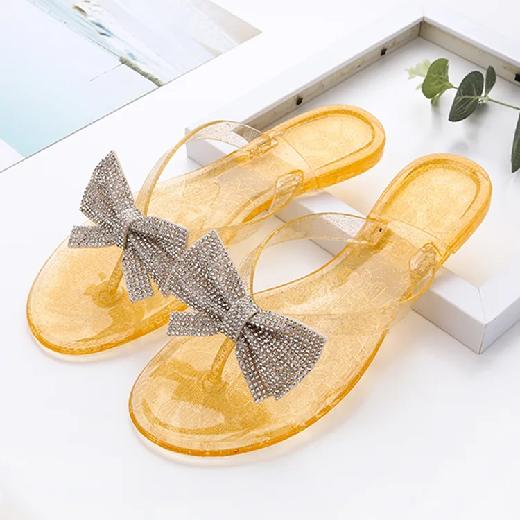 New fashion Custom shining diamond bow flip flops Glitter transparent Women's outdoor beach casual sandals slipper, Picture show , squine colors
New fashion Custom shining diamond bow flip flops Glitter transparent Women's outdoor beach casual sandals slipper, Picture show , squine colors