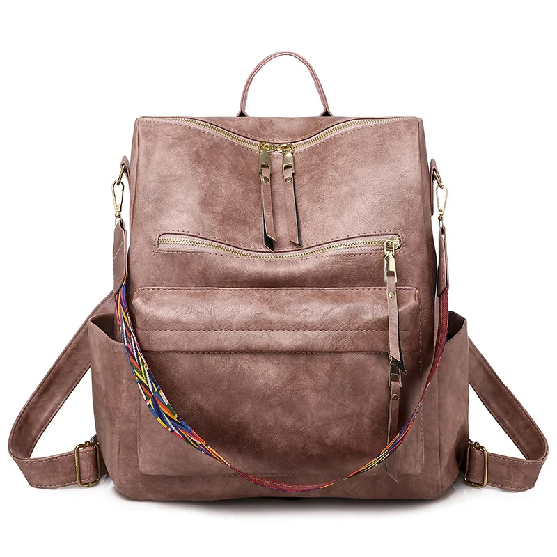 2020 Hot Selling European Style Women's Backpack Retro PU Lady Bags Knapsack Leisure Classic style Rucksack High Quality, Black/brown/pink/grey
2020 Hot Selling European Style Women's Backpack Retro PU Lady Bags Knapsack Leisure Classic style Rucksack High Quality, Black/brown/pink/grey