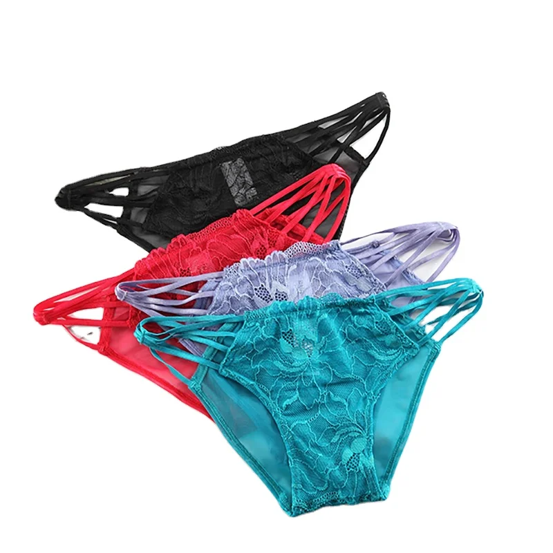 UNICE low MOQ wholesale sexy strap waist design women sexy underwear transparent lace panties, 4 colors in stock
UNICE low MOQ wholesale sexy strap waist design women sexy underwear transparent lace panties, 4 colors in stock