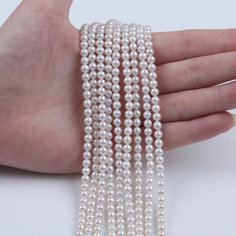 4-5mm A-AAAAA wholesale high quality loose natural round freshwater pearl beads strand
4-5mm A-AAAAA wholesale high quality loose natural round freshwater pearl beads strand