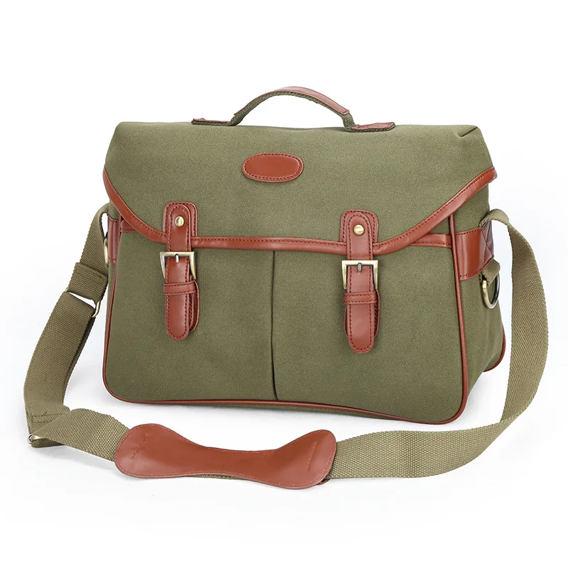 men women canvas leather camera shoulder bag waterproof vintage camera messenger bag with rain cover, Blue,green
men women canvas leather camera shoulder bag waterproof vintage camera messenger bag with rain cover, Blue,green