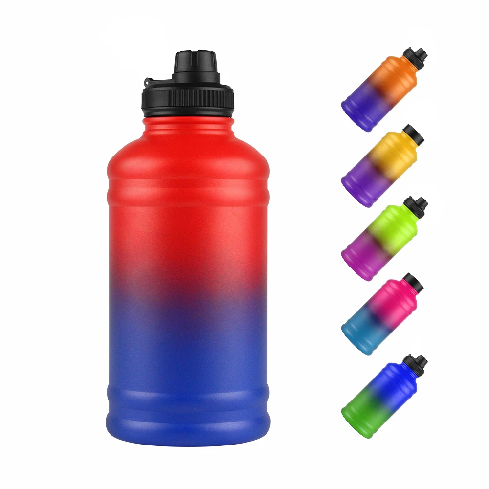 Wholesale 64oz stainless steel vacuum flask big capacity water bottle custom logo with lids and sleeves
Wholesale 64oz stainless steel vacuum flask big capacity water bottle custom logo with lids and sleeves