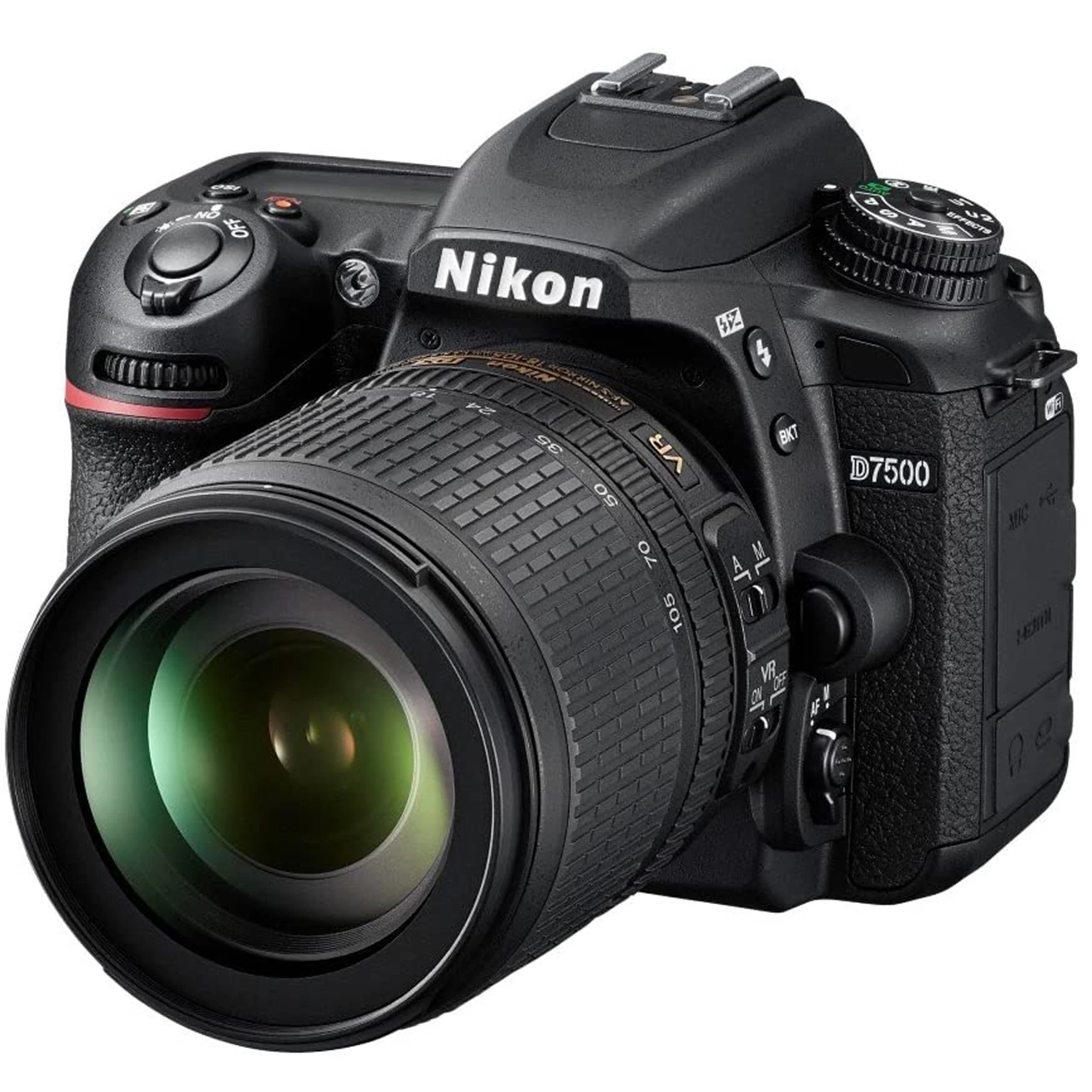 

Nikon D7500 Digital DSLR Camera with AF-S DX 18-105mm F3.5-5.6G ED VR