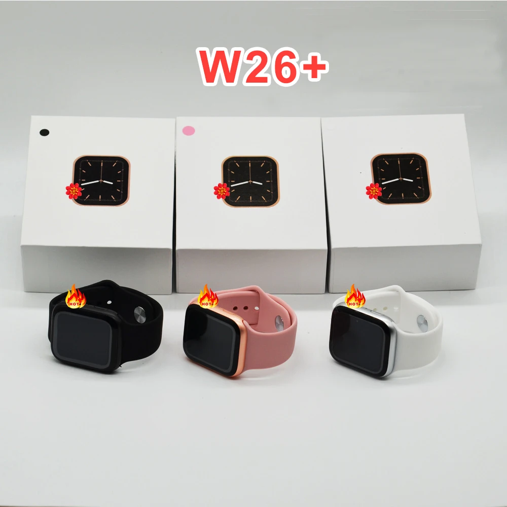 2021 reloj w26+ Smart Watch w26 plus series 6 SmartWatch Band 1.75 Full Screen Touch Control iwo Sport Watch Smart Bracelet seri
2021 reloj w26+ Smart Watch w26 plus series 6 SmartWatch Band 1.75 Full Screen Touch Control iwo Sport Watch Smart Bracelet seri