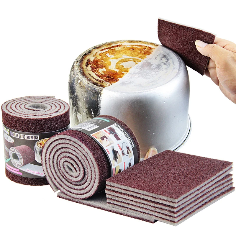 Cleaning Tools Dishwashing Sponge Rubbing Emery Sponge Cleaning Kitchen Washing Pot Decontamination Removal Of Iron Scale
Cleaning Tools Dishwashing Sponge Rubbing Emery Sponge Cleaning Kitchen Washing Pot Decontamination Removal Of Iron Scale